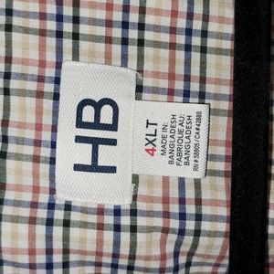 4XLT Harbor Bay Easy Care Sport Shirt.
